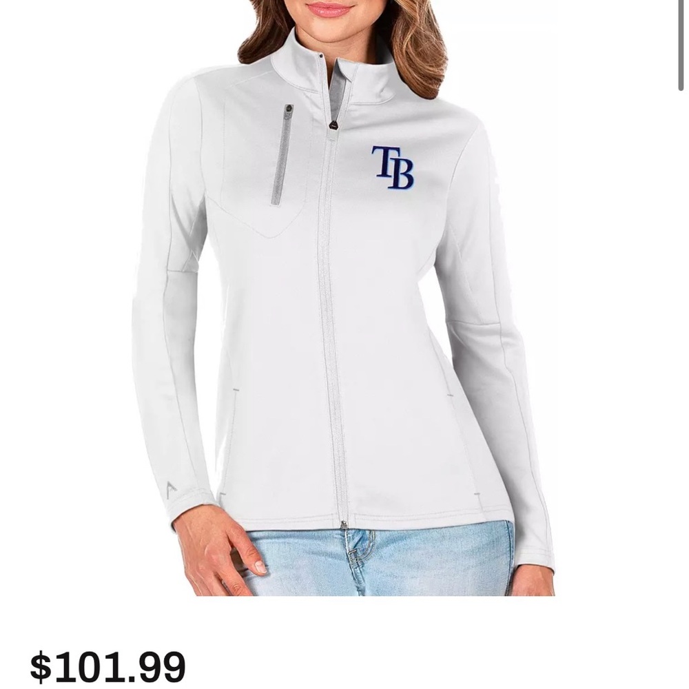 Antigua Women’s Tampa Bay Rays Full Zip Jacket